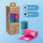 150 Biodegradable Dog Waste Bags - Leak-Proof & Travel-Friendly