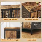 Large Double Dog Crate for Two Dogs