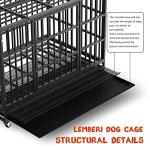 Heavy Duty Indestructible Dog Crate with Wheels