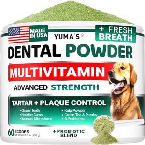 Dog Dental Powder for Fresh Breath and Clean Teeth