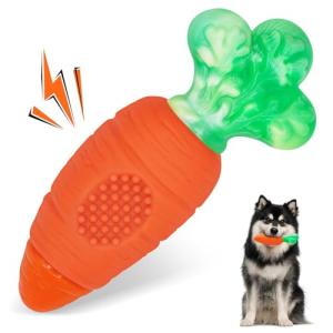 Indestructible Squeaky Dog Toys for Aggressive Chewers