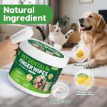 Dog Dental Care Wipes - Freshen Breath & Clean Teeth