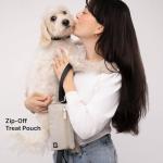 Cleverpup Dog Gear Backpack with Treat Pouch