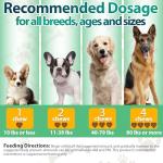 Carmelie Natural Flea and Tick Chews for Dogs