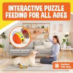 TRECKPET Interactive Dog Treat Dispenser Toy