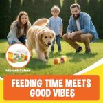 TRECKPET Interactive Dog Treat Dispenser Toy