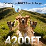 Jugbow 3-Dog Remote Training Collar, 4200FT Range