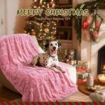 Soft Pink Small Dog Blanket - Washable & Cozy