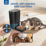 Smart Pet Feeder with Camera & Two-Way Audio
