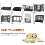 Heavy Duty Indestructible Dog Crate with Wheels