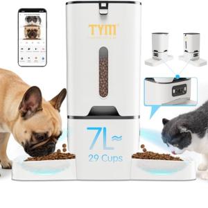 Automatic Pet Feeder with Cameras and App Control