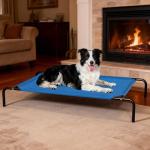 Cooling Elevated Dog Bed for Large Breeds