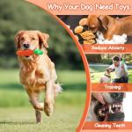 Indestructible Squeaky Dog Toys for Aggressive Chewers