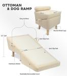 Foldable Dog Stairs and Ramp for Small Pets