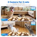 Automatic Pet Feeder with Cameras and App Control