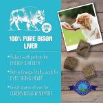 Bison Liver Freeze-Dried Dog & Cat Treats
