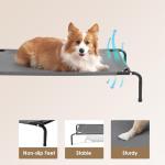 EHEYCIGA Elevated Dog Cot for Large Dogs