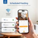 Smart Pet Feeder with Camera & Two-Way Audio