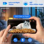 Automatic Pet Feeder with Cameras and App Control