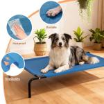 Cooling Elevated Dog Bed for Large Breeds