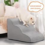 Aodisman 3-Step Non-Slip Dog Ramp for Sofa