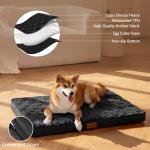 Orthopedic Plaid Dog Bed, Waterproof & Washable