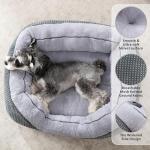INVENHO Medium Orthopedic Dog Bed - Soft & Washable