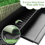 Dog Grass Pad with Tray for Puppy Training