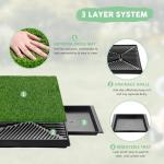 Dog Grass Pad with Tray for Puppy Training