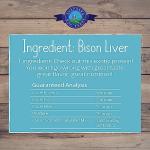 Bison Liver Freeze-Dried Dog & Cat Treats