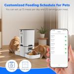 Automatic Pet Feeder with Cameras and App Control