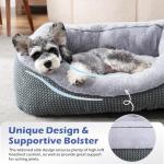 INVENHO Medium Orthopedic Dog Bed - Soft & Washable