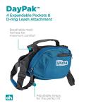 Outward Hound Quick Release Dog Backpack - Medium