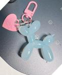 Cute Jelly Balloon Dog Keychain for Bags