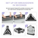 Portable Collapsible Dog Crate for Large Pets