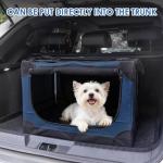 Crazydeer Portable Soft Dog Crate for Travel