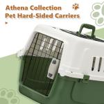 Athena 22" Hard-Sided Pet Carrier for Dogs Cats