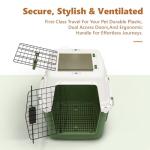 Athena 22" Hard-Sided Pet Carrier for Dogs Cats