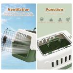 Athena 22" Hard-Sided Pet Carrier for Dogs Cats