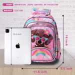 Cute Kawaii Dog Backpack for Kids - Light Pink
