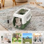 Athena 22" Hard-Sided Pet Carrier for Dogs Cats