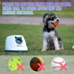 WIGGLYTAIL Automatic Ball Launcher for Small Dogs