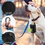 Dog Poop Bag Holder with Clip for Leash