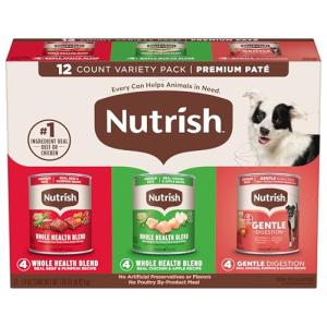 Nutrish Gentle Digestion Wet Dog Food Variety Pack