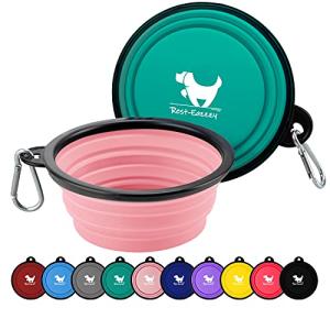 Collapsible Travel Dog Bowls - 2 Pack
