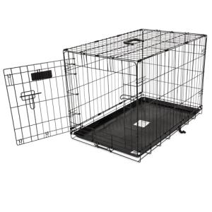 30-Inch Wire Dog Crate with 5-Point Locking System