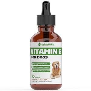Vitamin E Supplement for Dogs - 1 fl oz