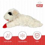 Mini Lamb Chop Plush Squeaky Dog Toy
