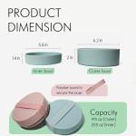 Portable Travel Dog Bowls - BPA-Free Water Set