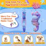 Durable Squeaky Dog Chew Toys for Aggressive Chewers